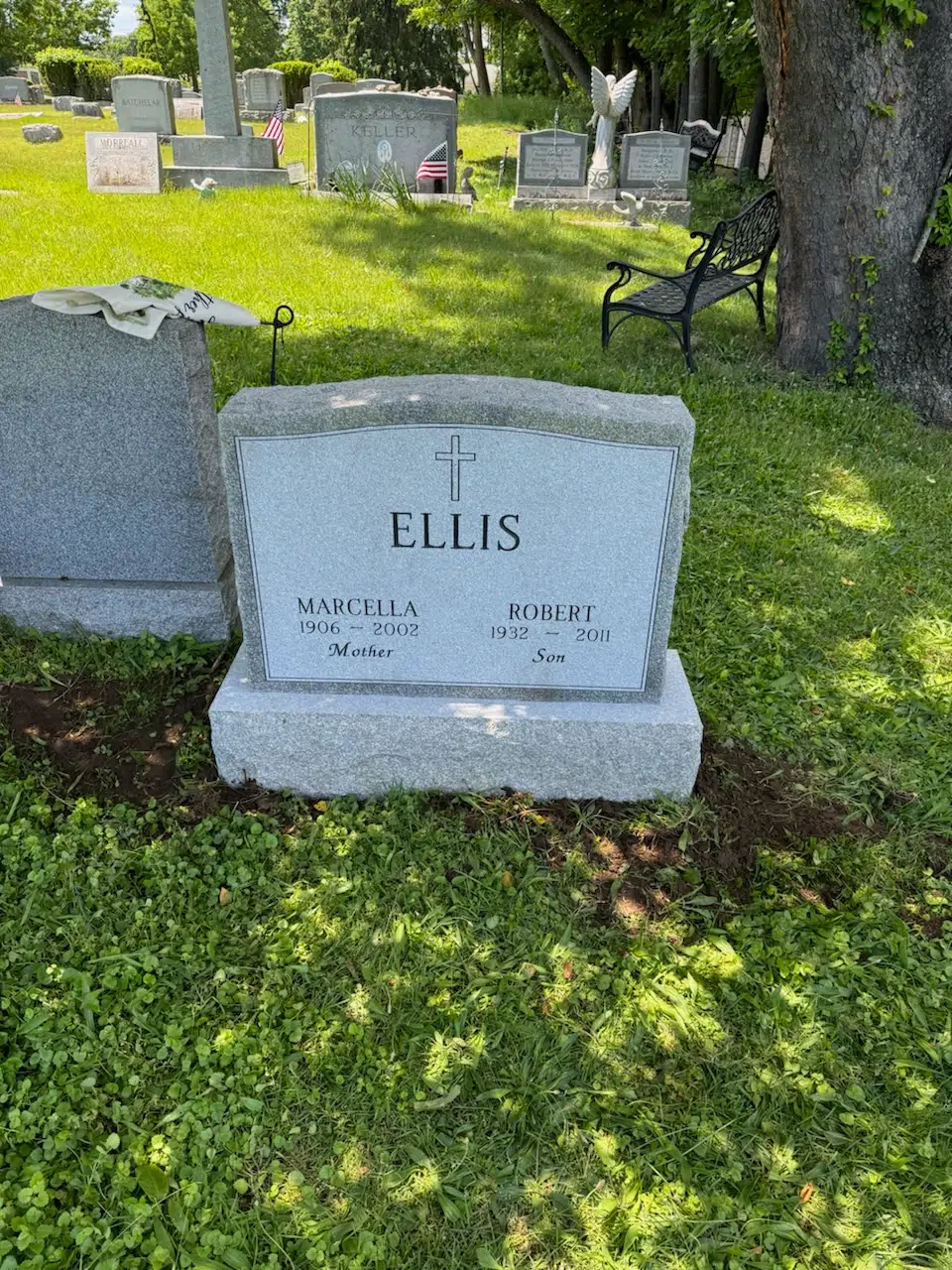 Granite (laser-engraved) Laser-Engraved Headstone hand-carved by Laser Headstone Guide in NJ — image 4